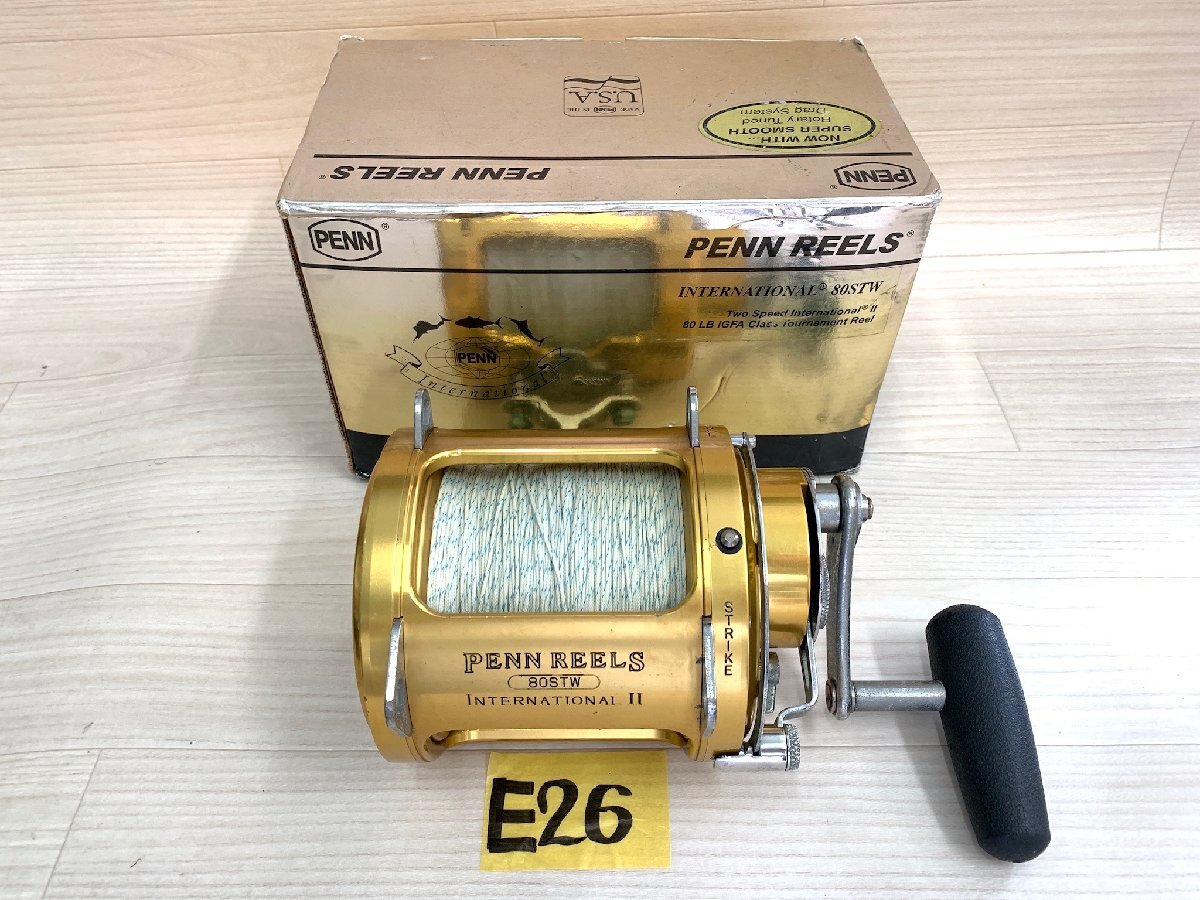 ペンリール 80stw新品 PENN International II 80STW Big Game Fishing Reel Tested