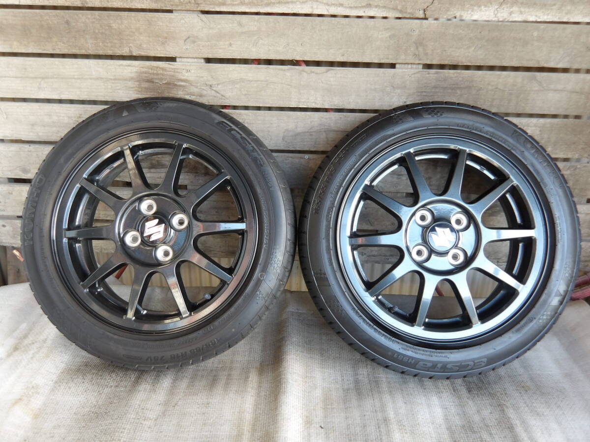 アルトワークス　純正ホイールセット② Yahoo!オークション -「アルトワークス 純正ホイール」(タイヤ