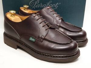 566 / 1001 использование несколько раз Paraboot автомобиль n панель темно-коричневый LIS кожа 7