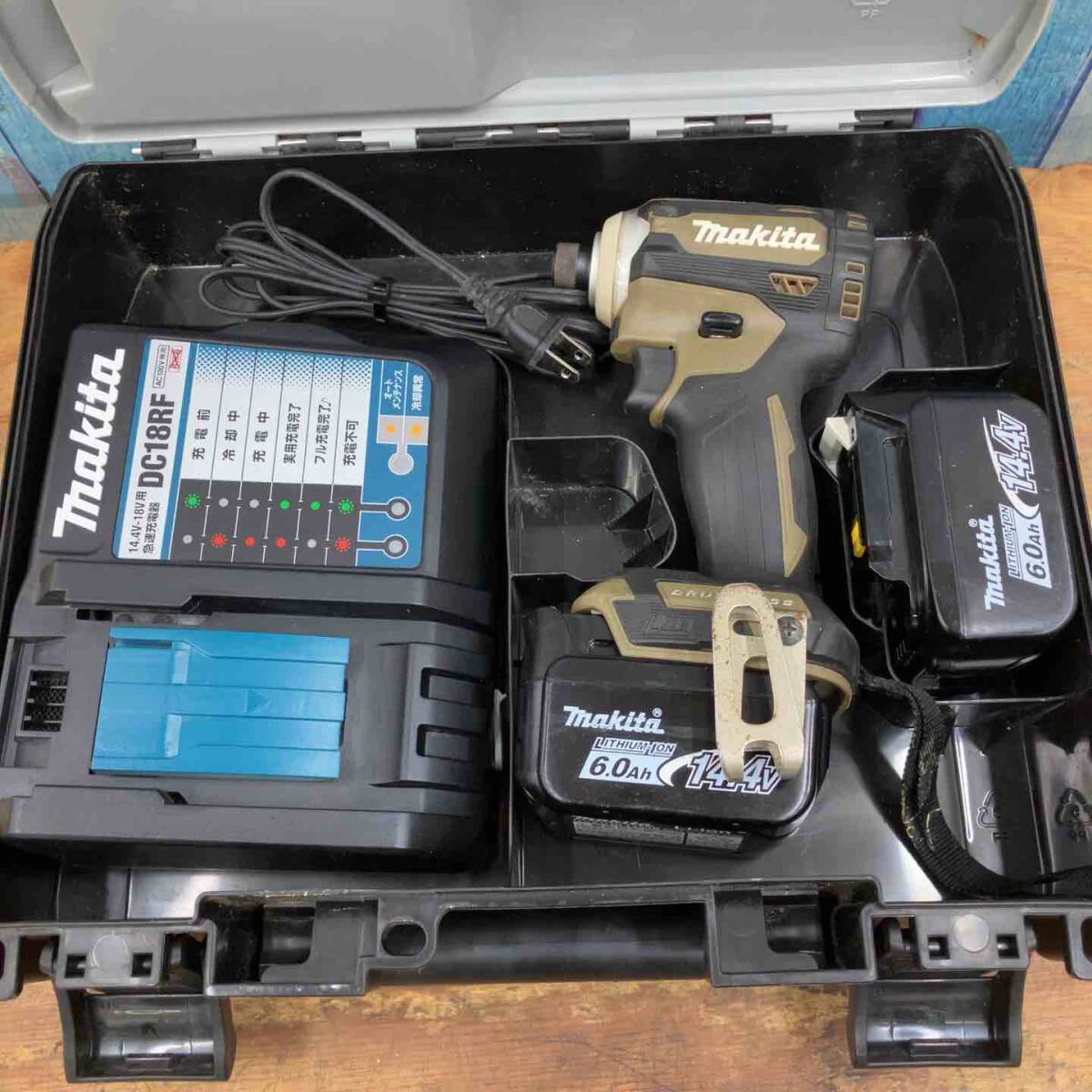 マキタ インパクトドライバー フルセット 中古 マキタ 18V 3.0Ah ドリルドライバー インパクトドライバーセット