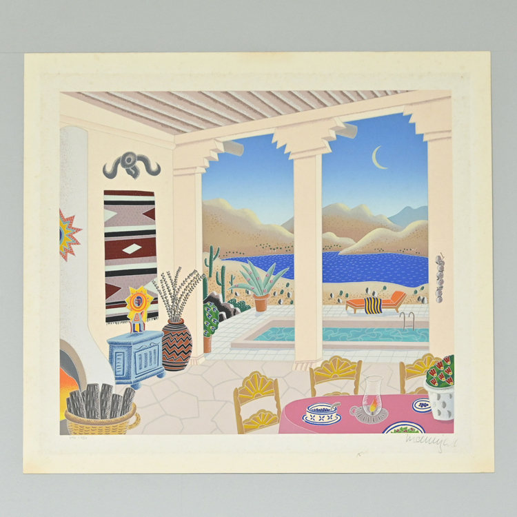 2025年最新】Yahoo!オークション -版画 マックナイト(石版画