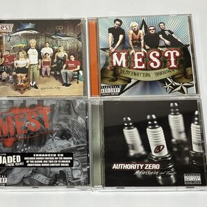 Mest 3枚 Authority Zero パンクロック メロコア 名盤 4CDセット Mest 3CD Authority Zero Punk Rock Melodic Hardcore 4CD Set
