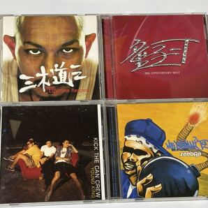ZEEBRA 三木道三 餓鬼レンジャー KICK THE CAN CREW 邦ヒップホップ CD4枚セット