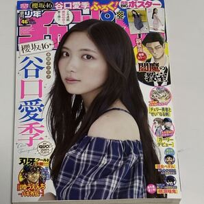 週刊少年チャンピオン 2025年10月30日号 谷口愛季 櫻坂46 両面BIGポスター付き 応募券使用済