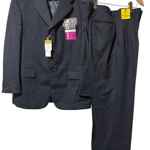 Style One ウール混 ストライプスーツ 98BB4 アピタ 未使用 高品質モデルTitle