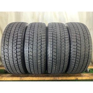 8~9分山 ブリヂストン BLIZZAK DM-V3 225/60R17 99Q 4本/札幌市手渡し可/中古スタッドレスタイヤ(冬タイヤ) スバルXV等に F_126