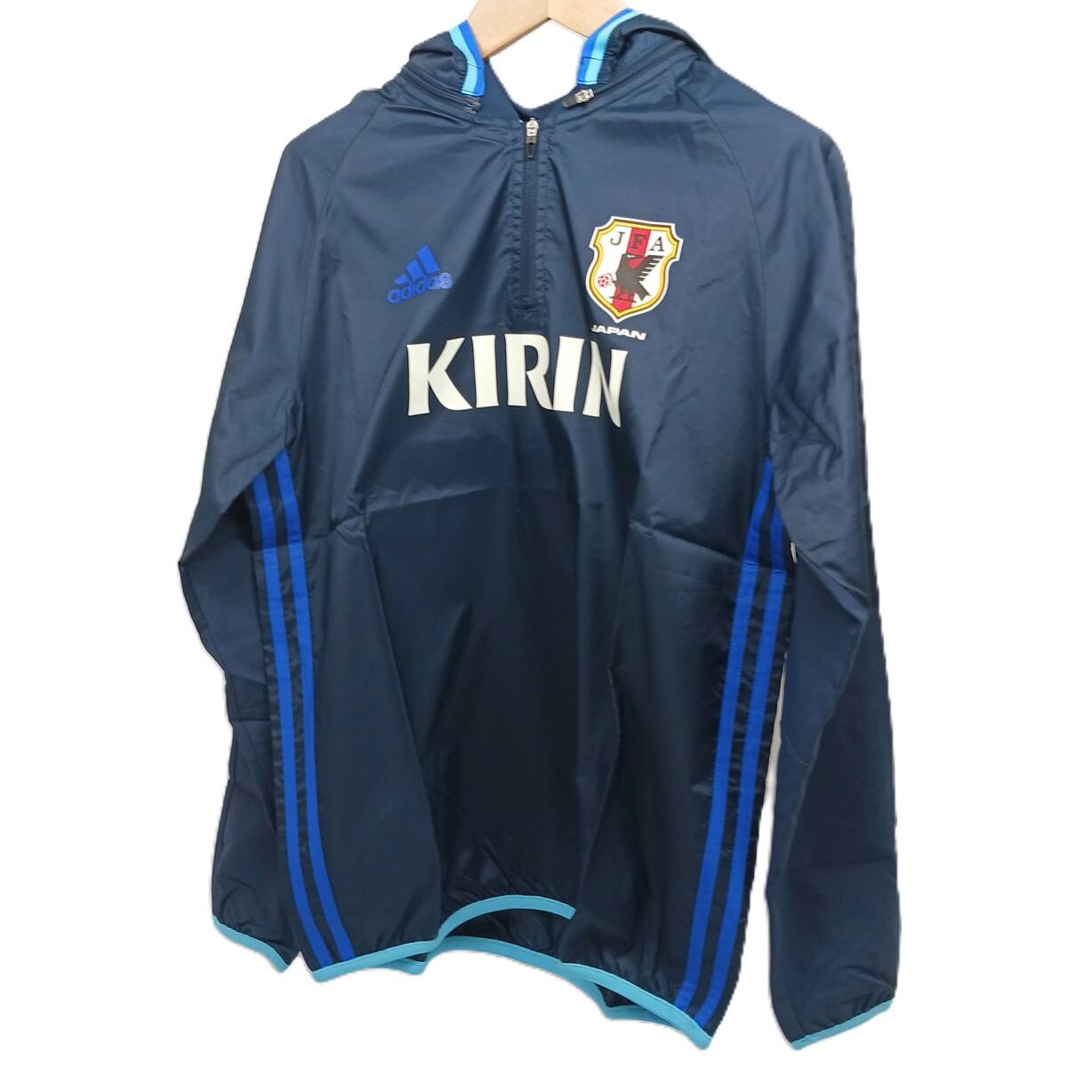 □中古□アディダス□日本代表 TIRO15 ウィンドピステトップ□長袖□S