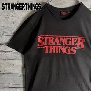 NETFLIX公式 ストレンジャーシングス Tシャツ 海外ドラマ 黒