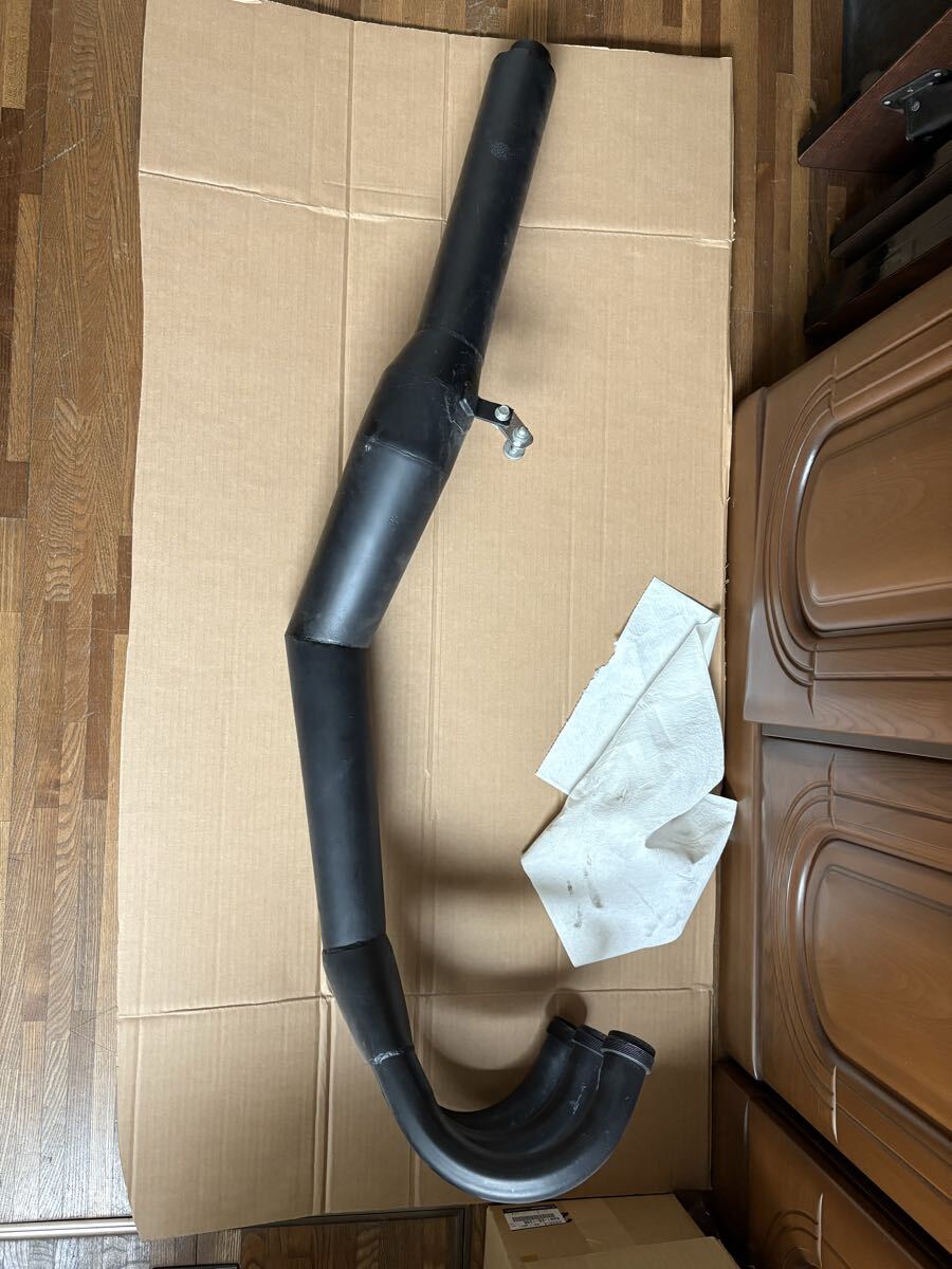 GT380 スガヤ芋ロングマフラー GT380 当時物スガヤ イモ菅ロングマフラー - メルカリ