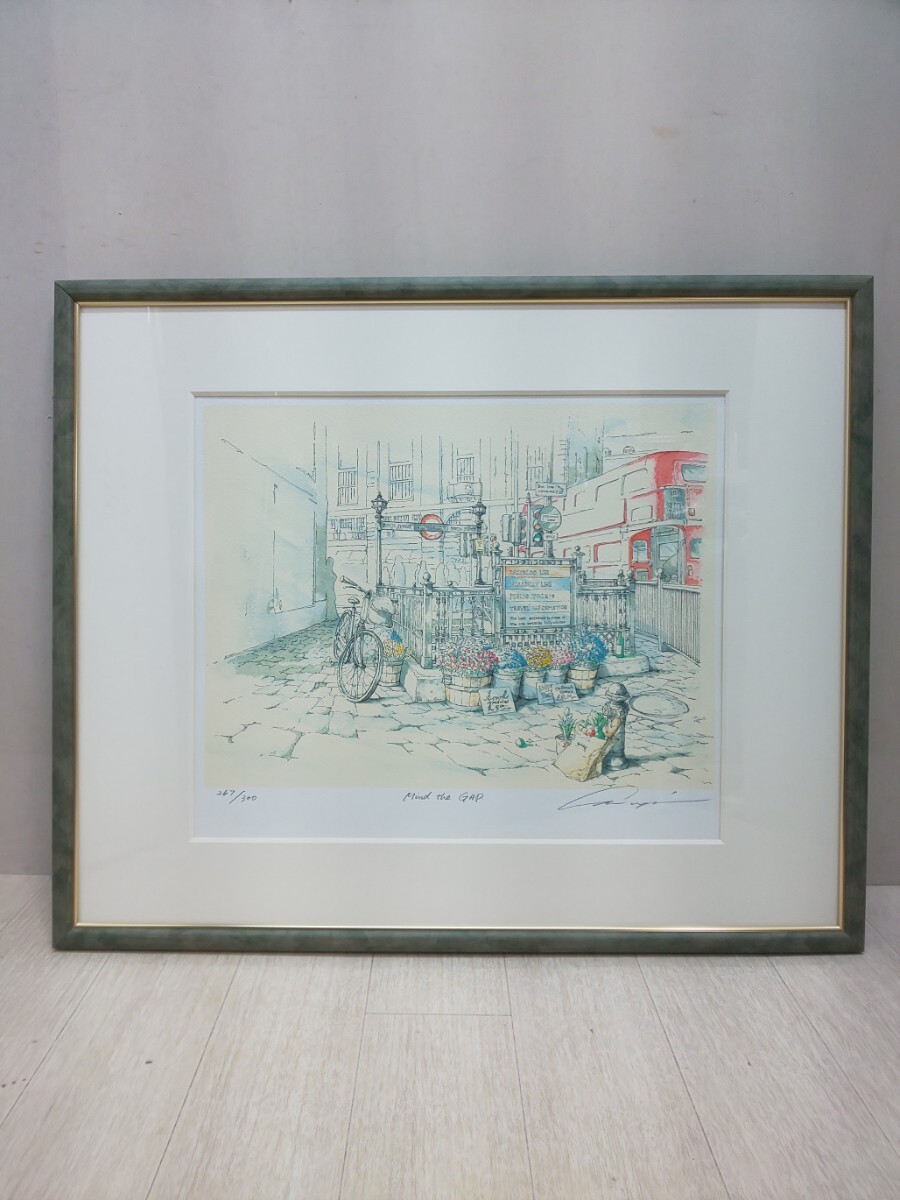 【真作】内田新哉「VALENTINO」水彩原画 直筆サイン 裏書き有り 絵画 真作】内田新哉「VALENTINO」水彩原画 直筆サイン 裏書き有り