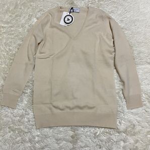 未使用 ドゥーズィエムクラス 12G カシミヤ V/N ニット