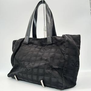 CHANEL/シャネル/ニュートラベルライン/トートバッグ/ブラック/ナイロン/ブラック/ヴィンテージ