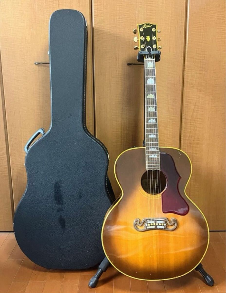 Rider J-250H アコースティックギター Rider J-250H アコースティックギター Rider J-250H '70s2.jpg