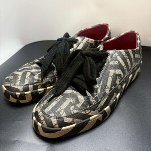 美品 GUCCI グッチ GGカレイド スニーカー ローカット 407343 シューズ GG柄 sneakers low cut GG logo メンズ 靴 幾何学模様