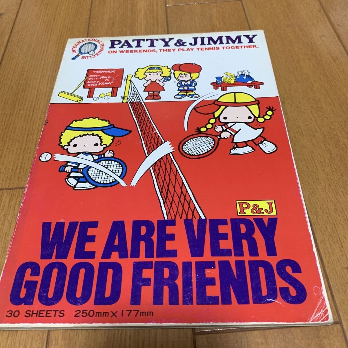 激レア 新品未使用 サンリオ 1976年 パティ＆ジミー バスタオル サンリオ - パティ＆ジミー ビリー＆ドラ バスタオル レトロ 激