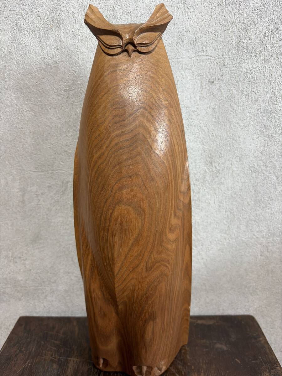 2025年最新】Yahoo!オークション -木彫り 彫刻 フクロウの中古品