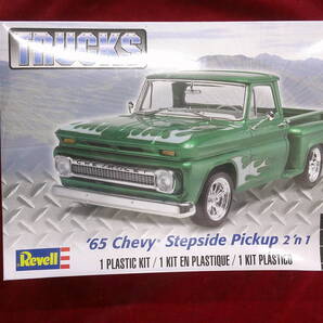 レベル 1/25 ’65 シェビーステップサイドピックアップ 2’n1 新品未組立 7210