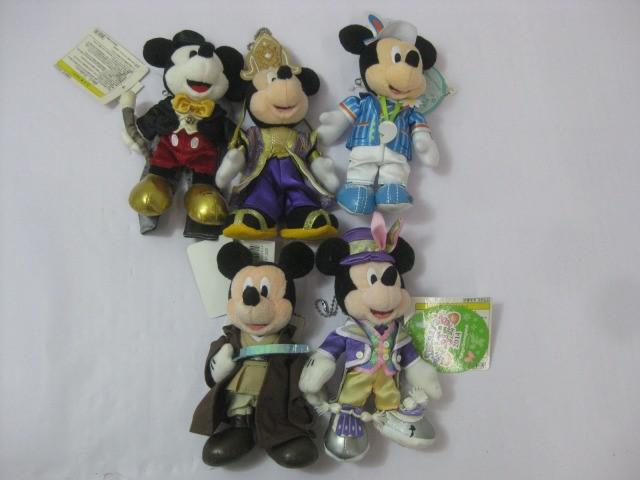 ディズニー　スターウォーズ　ぬいぐるみバッジ　ミッキー　ミニー　セット ディズニースターツアーズ ぬいぐるみバッジ スターウォーズ