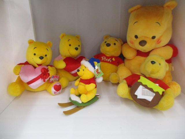 ディズニー　くまのプーさん　ぬいぐるみ　雑貨　グッズ　まとめ売り ワッフル生地が気持ちいい！東京ディズニーランド｢くまのプー