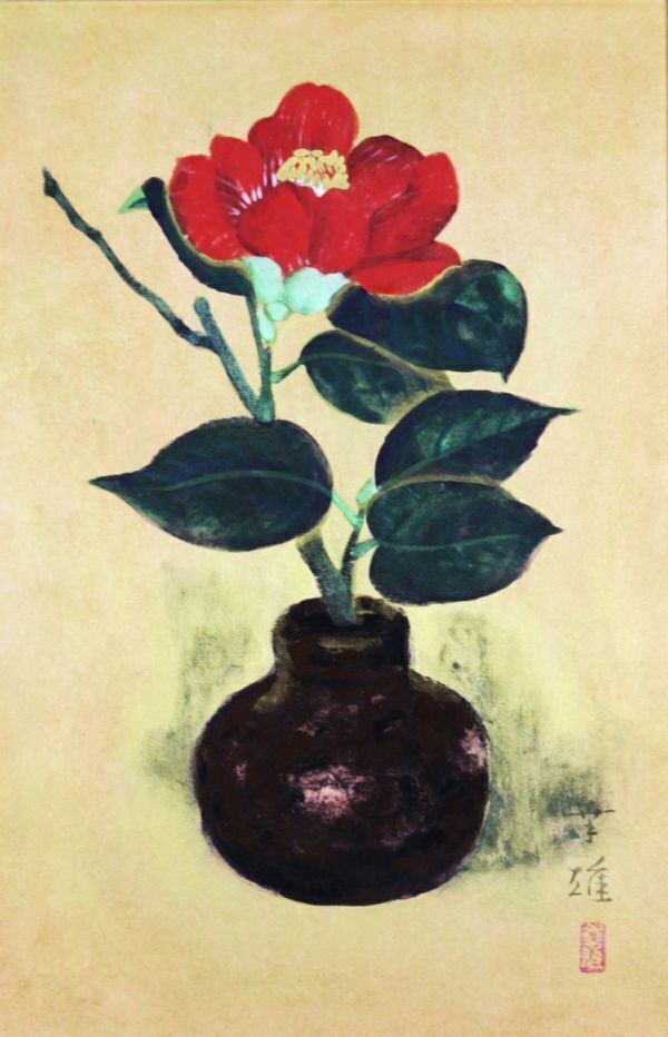 2025年最新】Yahoo!オークション -椿 絵画(日本画)の中古品