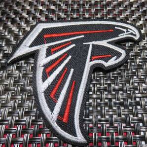 黒赤AF隼◆新品NFLアトランタ・ファルコンズ Atlanta Falcons 刺繍ワッペン■激渋◆アメリカ◎アメフト アメリカンフットボール◆衣服DIY