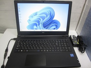 ★ 値下 即決 NS100/K1B-P6 PC-NS100K1B カメラ内蔵 メモリ8G Windows11 ブラック