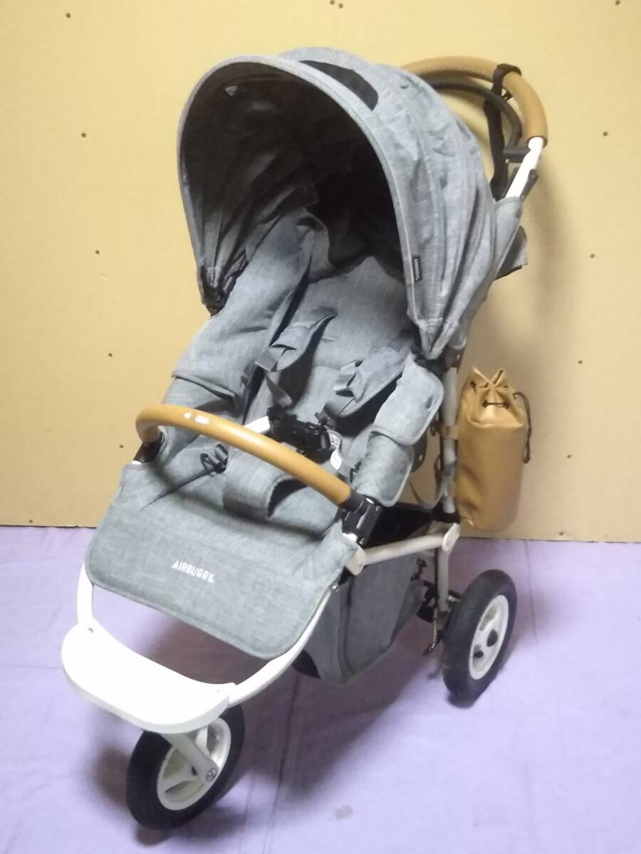 AirBuggy エアバギー ココブレーキ サファリ 迷彩 ベビーカー 中古 中古 エアバギー Air Buggy ココブレーキ サファリ 迷彩