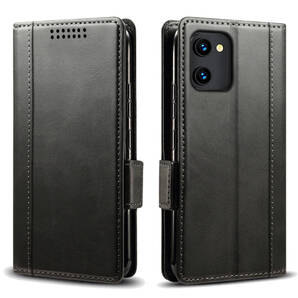 UMIDIGI C1 / C1 Max レザーケース Black●