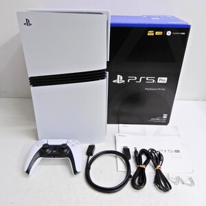 059Z817★【中古 美品/動作品】 PlayStation5 Pro PS5 本体 CFI-7000B01 デジタルエディション 【コントローラー・ケーブル付属】 新型