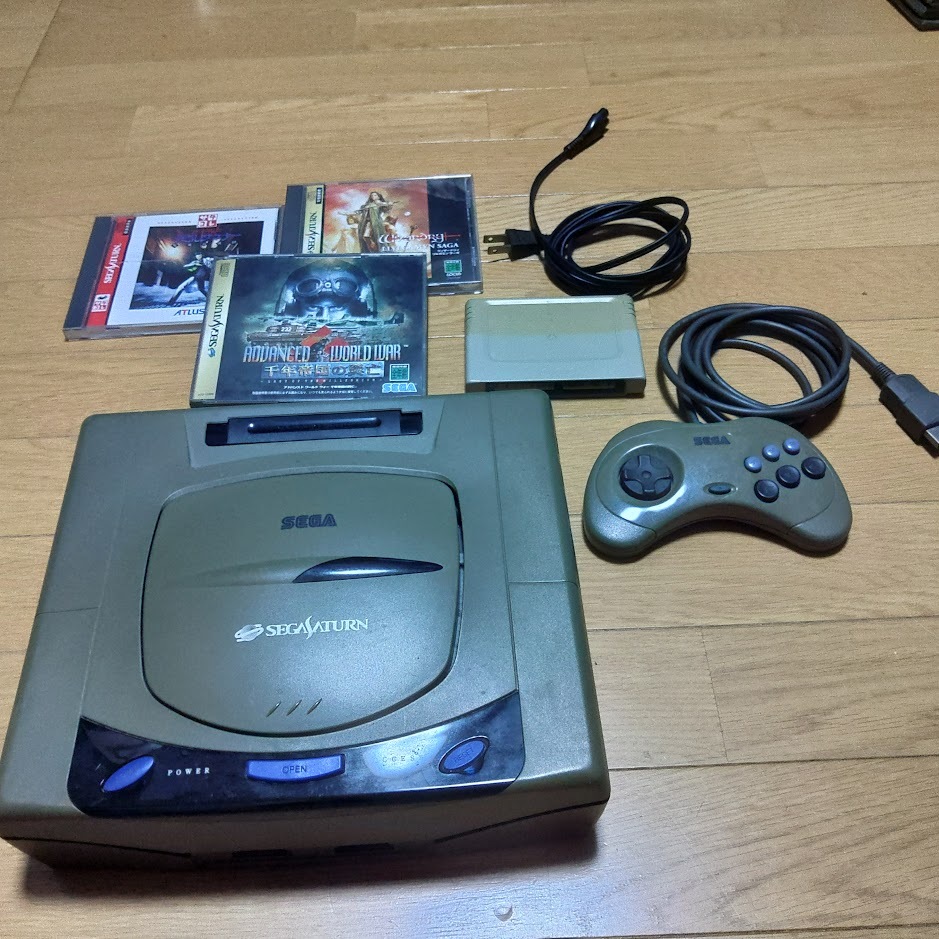 ジャンク セガサターン 本体 箱説付き ジャンク品SEGA SATURN（セガサターン）を購入しました！ | よ