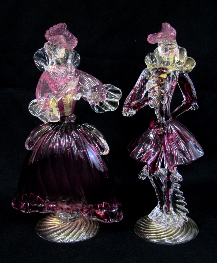 Yahoo!オークション -「ベネチアンガラス 人形」(工芸ガラス