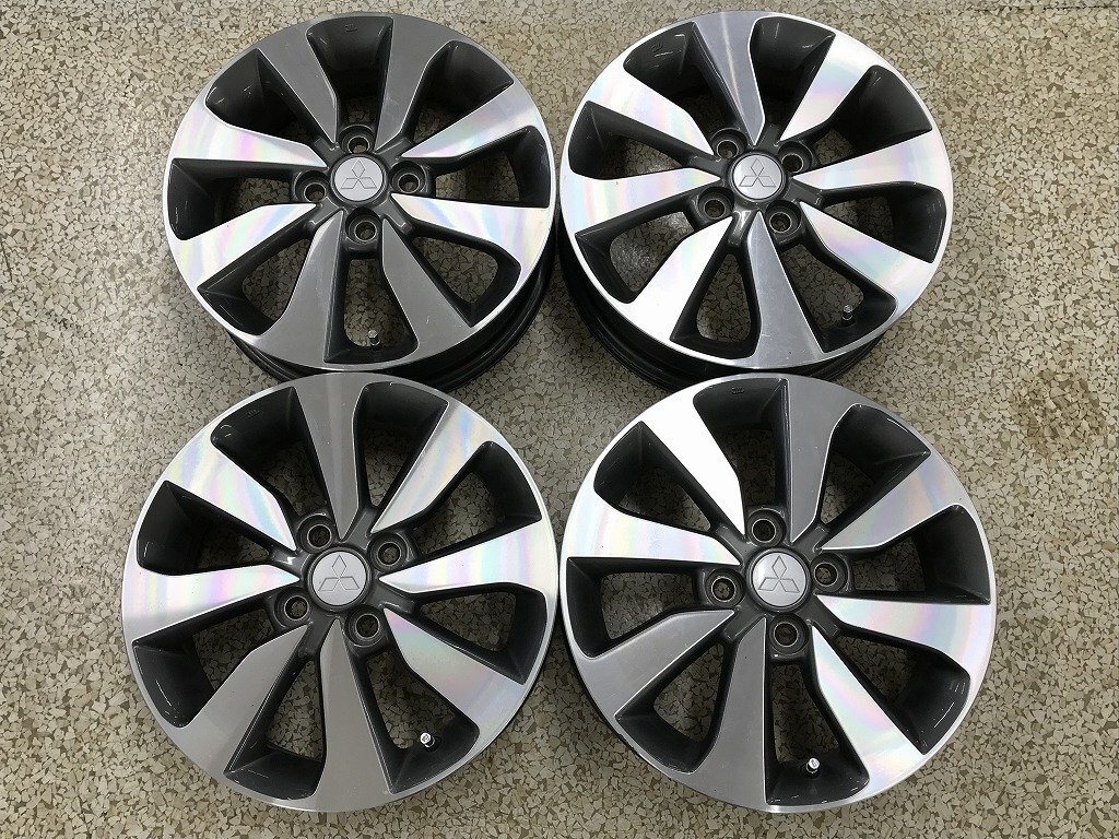 値下げ❗️①【２／４本】デリカミニ純正スチールホイールとカバーのセット 値下げ❗️①【2／4本】デリカミニ純正スチールホイールと