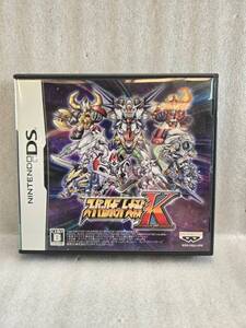 任天堂 NINTENDO DS ソフト スーパーロボット大戦 K 動作確認済み 管理番号284