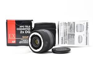 ★箱付き美品★ シグマ SIGMA APO TELE CONVERTER 2x EX DG ニコンマウント OO3352 #44