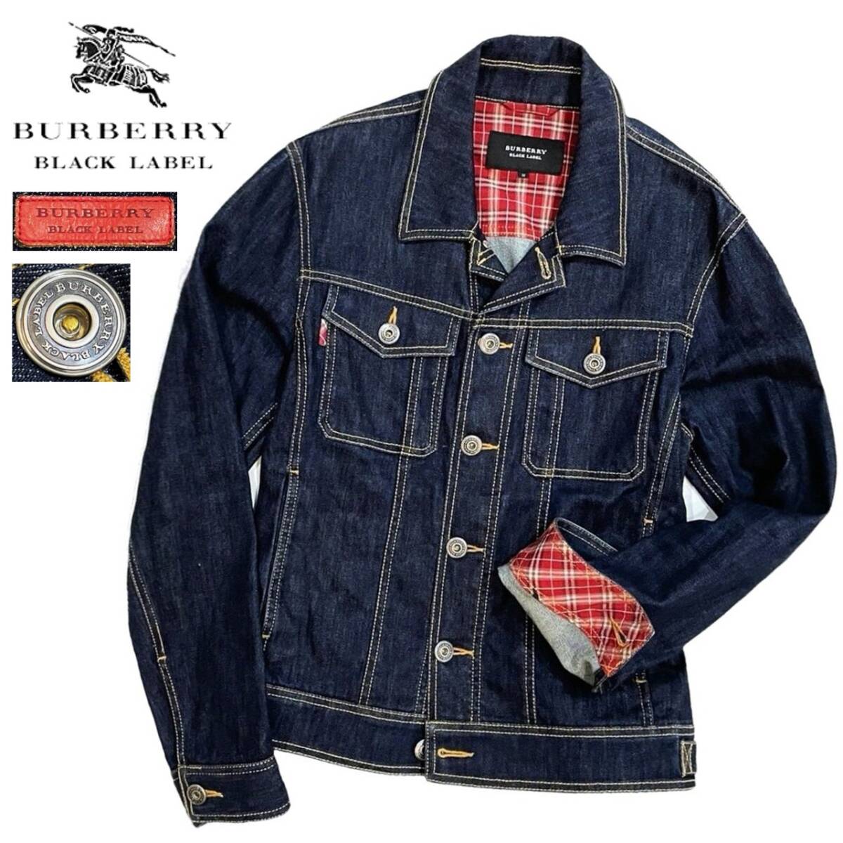 【未使用】バーバリーGジャン型チェックジャケット 未使用】バーバリーGジャン型チェックジャケット 2025年最新】Yahoo