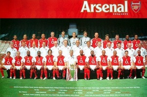 arsenal 04/05 набор фотография постер