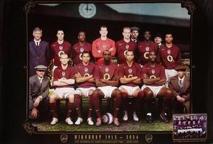 arsenal набор фотография 2005/06 постер