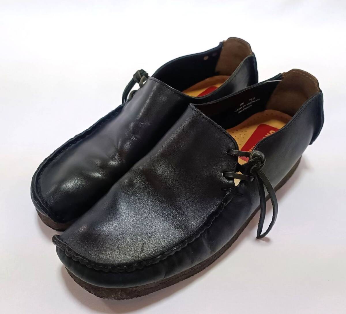 Clarks Lugger 5 1/2 クラークス ラガー マカラ スクラッチド レディース 24.5cm Lugger ⁄ ラガー （ブラウン）