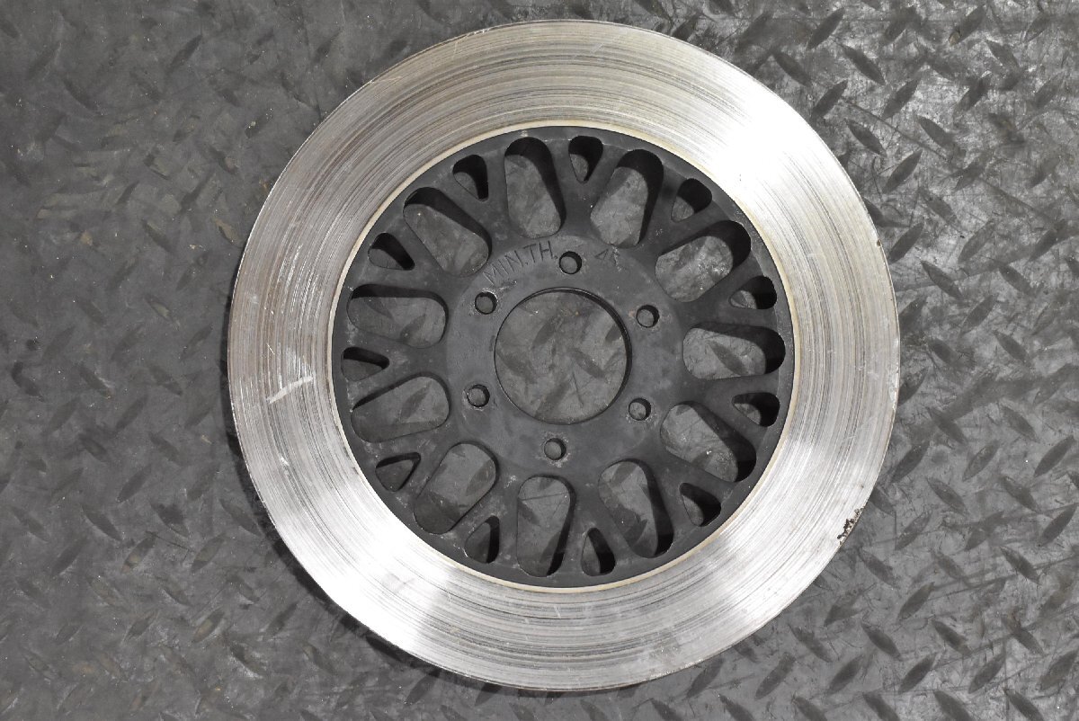 新品未使用　スズキ/GS400用　社外ディスクローター2枚セット GS400 GSX400F GSX400E ダブルディスク ディスク板 ディスク