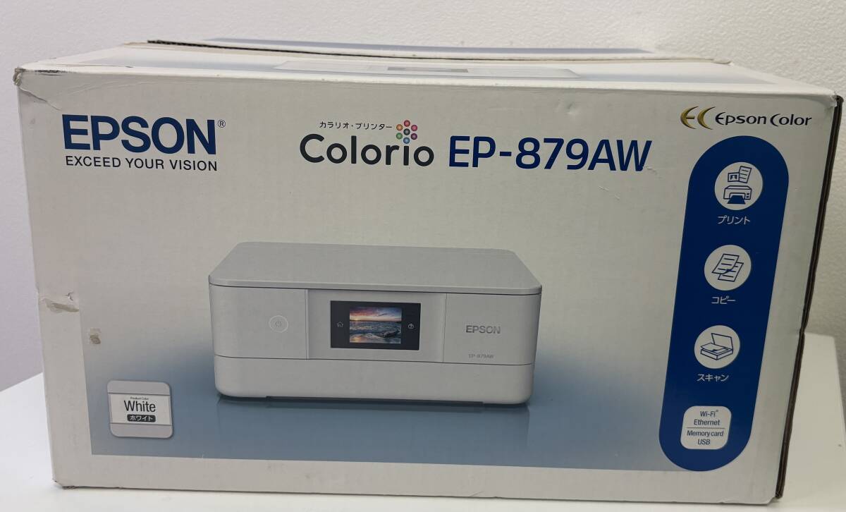 【新品未使用】【未開封】EPSON カラリオプリンター　EP-879AW EPSON カラリオ EP-879AW [ホワイト] 価格比較 - 価格.com