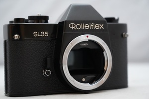 ☆現状販売品☆ ローライ SL35 ボディ ROLLEI SL 35 Body No.4109074 シンガポール製フィルムカメラ 大人気のブラック お見逃しなく