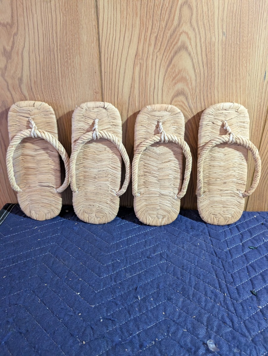 茶道具 茶席 数寄屋草履 路地草履 6足分 中古