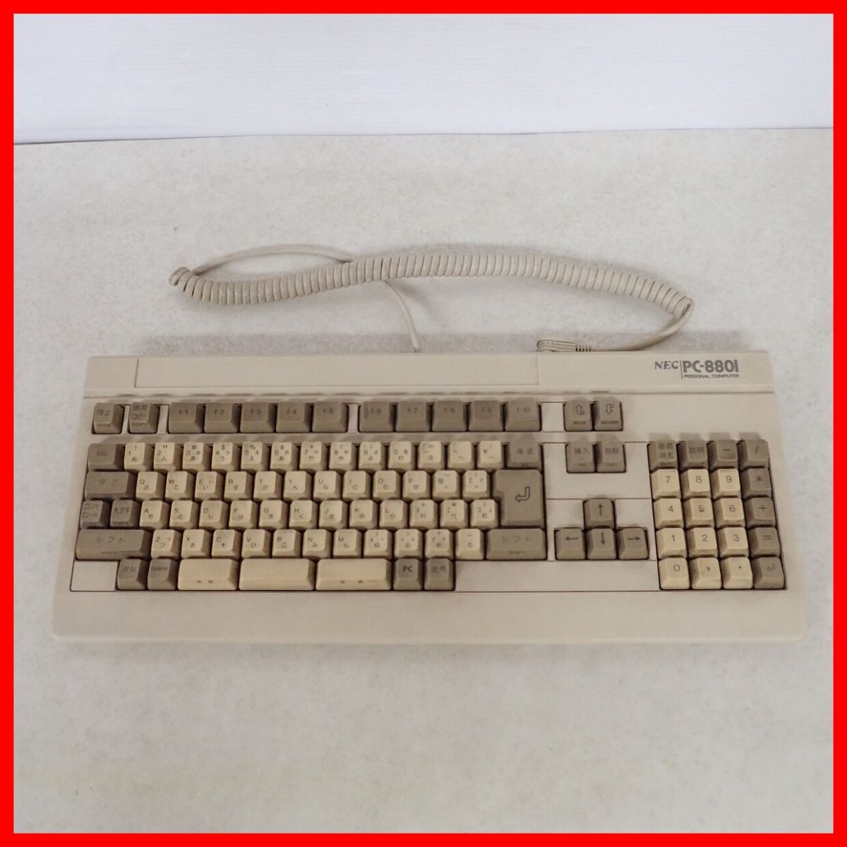 Yahoo!オークション -「pc-8801 キーボード」の落札相場・落札価格