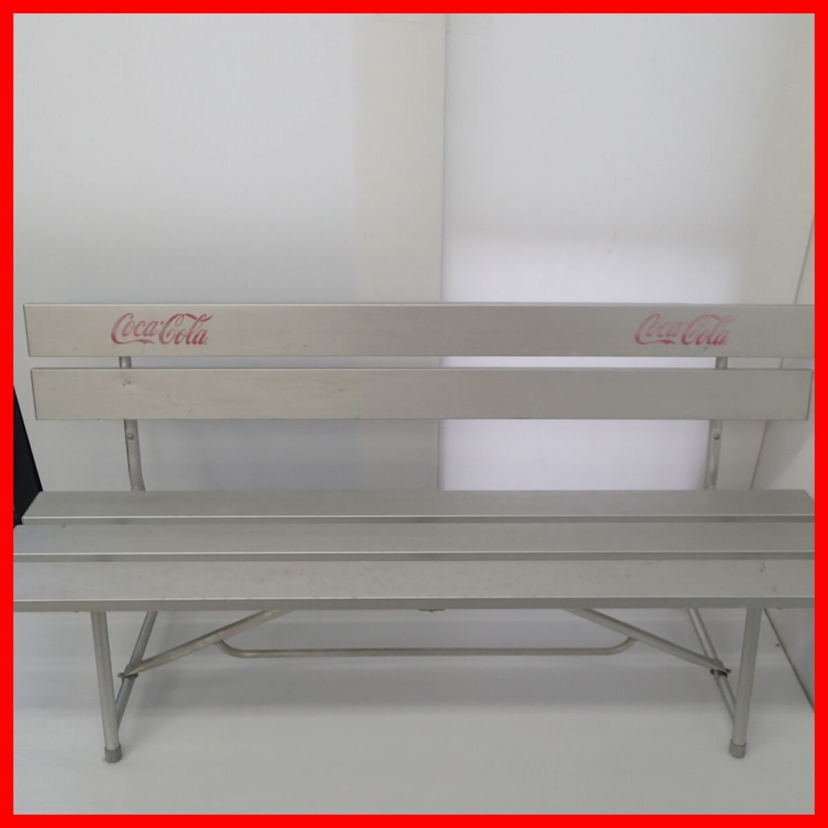 Yahoo!オークション -「コカコーラ ベンチ」(広告、ノベルティグッズ
