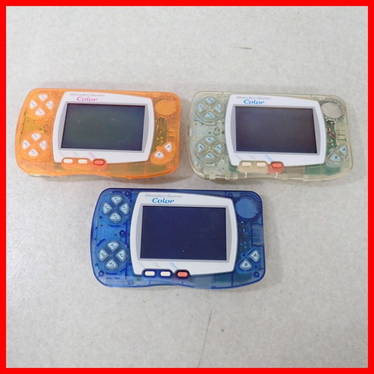 ワンダースワン　まとめ　本体　12台　ソフト　140本 ワンダースワン まとめ 本体 12台 ソフト 140本 - メルカリ