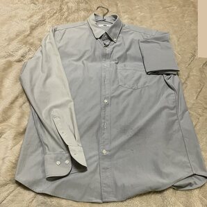ユニクロ 長袖シャツ ボタンダウン【難あり・2枚セット】