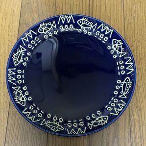 ミッチャム 、パスタ皿、藤井風、三洋陶器、24.5センチ、魚柄
