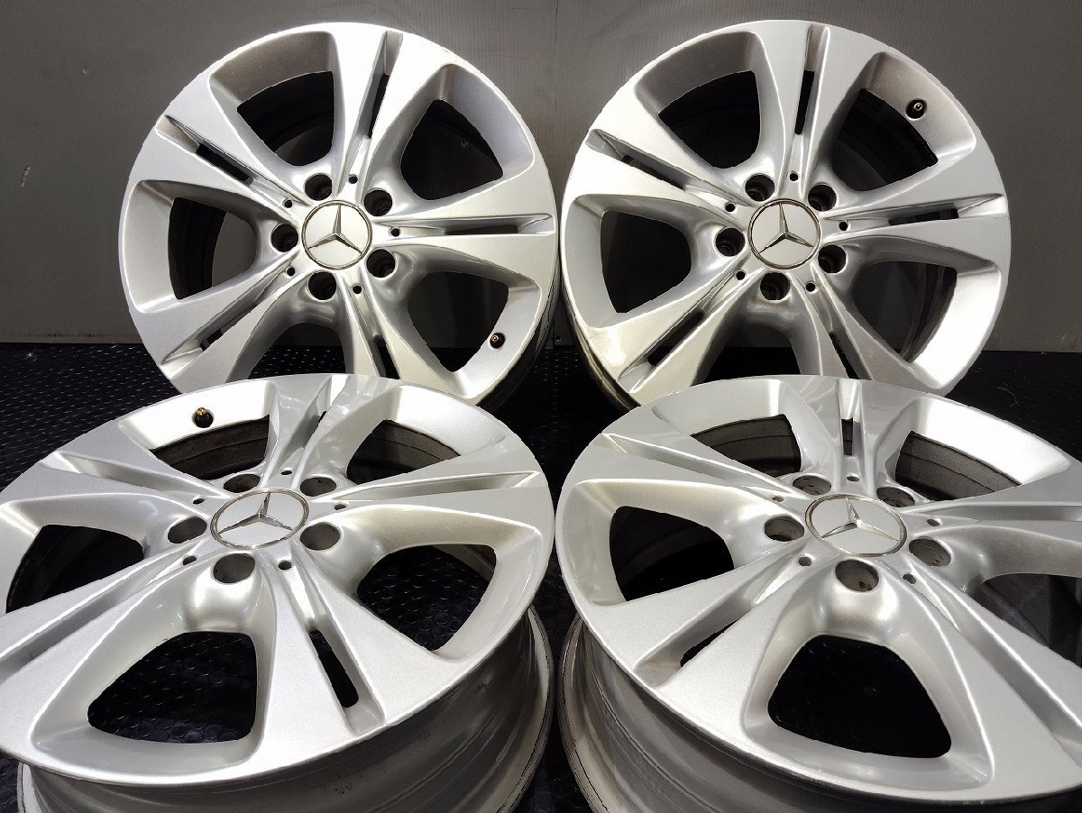 ベンツ純正17インチホイール４本 楽天市場】中古ホイール ホイールのみ ベンツ純正 AMG 17