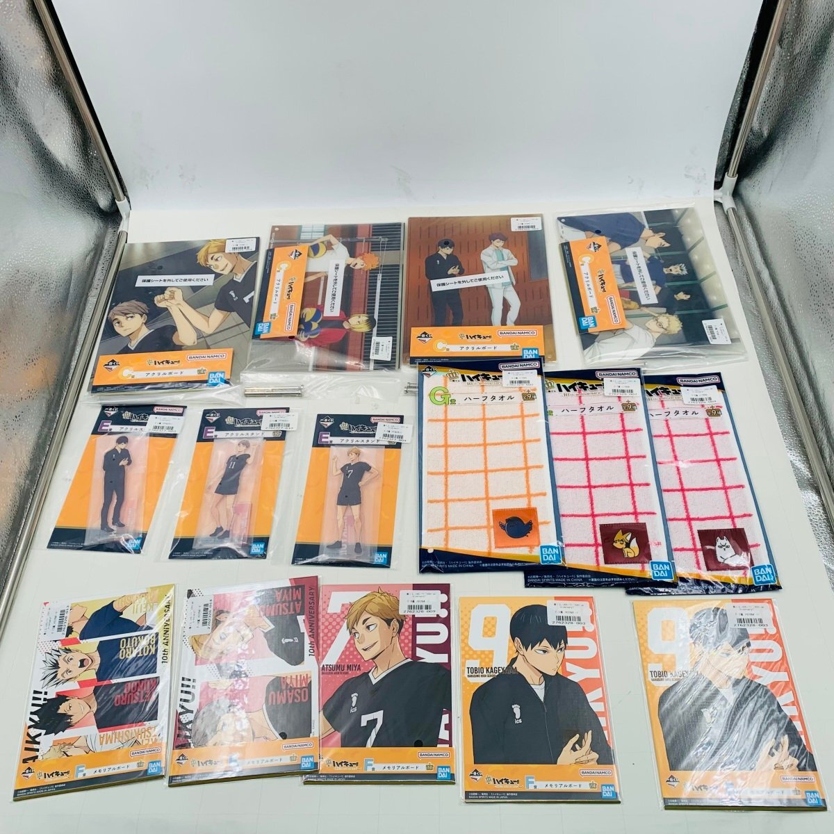 ハイキュー!! 一番くじ C賞 E賞 G賞 H賞 13点まとめ売り 一番くじ ハイキュー!! ～10th anniversary！～｜一番くじ倶楽部