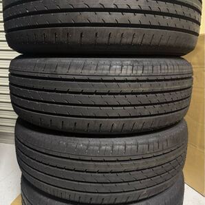 ☆新車外し 一部送料込 2025年8月 納車外し 225/60R18 4本 40 アルファード 純正 ヨコハマ アドバンV03 レクサスNX 80ハリアー RAV4